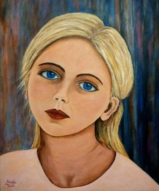 Obra original Mirelu "Consternación"