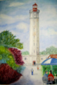 Imagen de "Faro y pueblo"